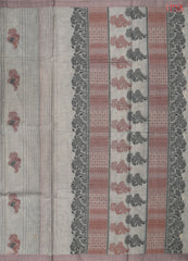 Cloud Grey Kovai Cotton Saree