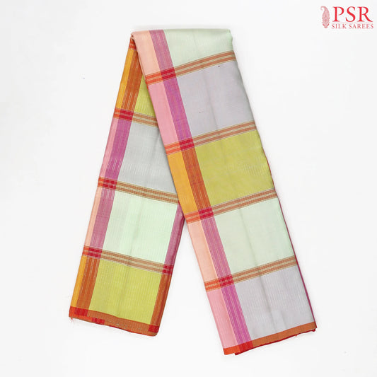 Multicolor Kanchipuram Silk Saree