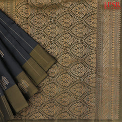 Black Soft Silk Mix Saree