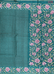 Egyptian Green Semi Tussar Saree