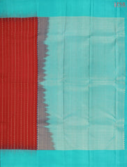 Red Fancy Kanchipuram Silk Saree