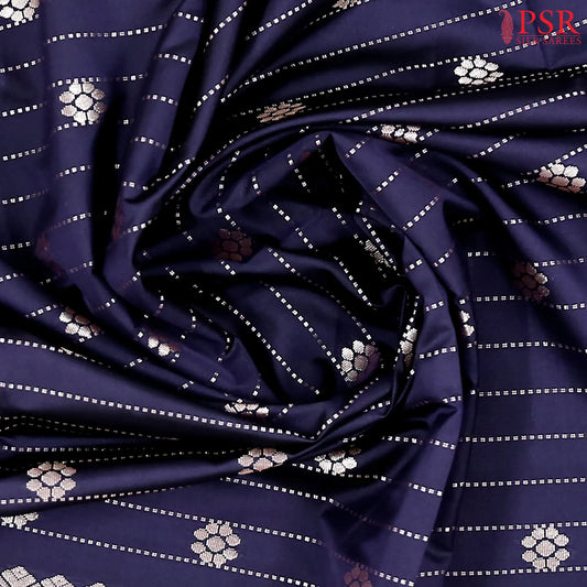 Dark Blue Soft Art Silk Saree
