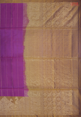 Magenta Purple Soft Silk Mix Saree
