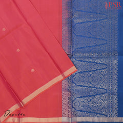 Peacock Blue Silk Dress Material