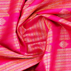 Rani Pink Kanchipuram Silk Saree