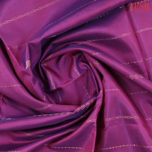 Magenta Purple Soft Silk Mix Saree