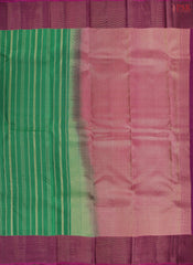 Emerald Green Fancy Kanchipuram Silk Saree