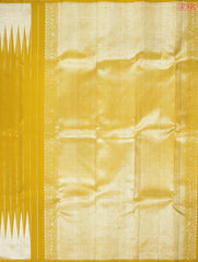 Pineapple Yellow Kanchipuram Silk Saree
