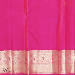 Rani Pink Kanchipuram Silk Saree