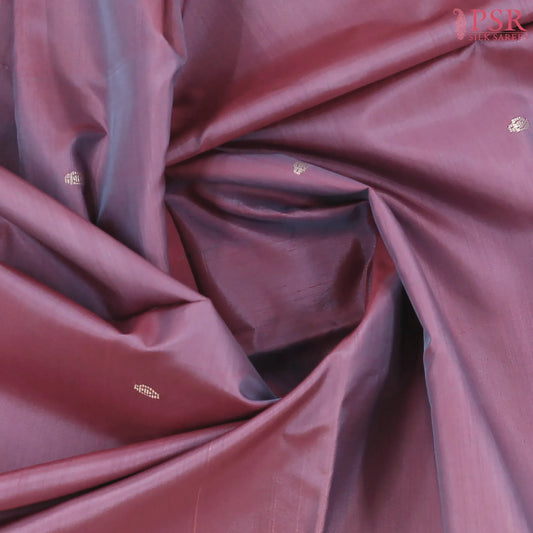 Silver Purple Vazhainaar Silk Saree