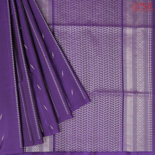 Spanish Violet Soft Silk Saree