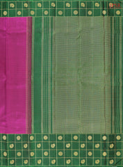 Dark Purple Kanchipuram Silk Saree