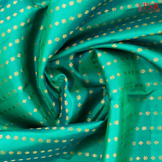 Emerald Green Kanchipuram Silk Saree