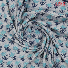 Blue & Turquoise Batik Print Running Material