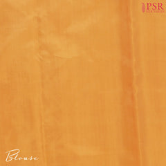 Caribbean Maroon Vazhainaar Silk Saree