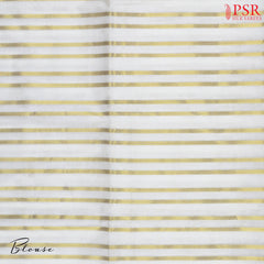 Cream White Kerala Cotton Saree