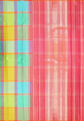 Multicolor Kanchipuram Silk Saree