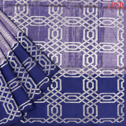 Navy Blue Soft Silk Saree