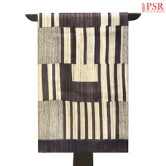 Ghicha Tussar - Tan & Brown