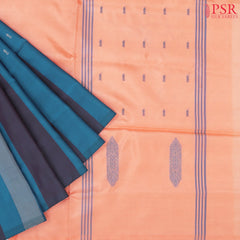 Tricolor Vazhainaar Silk Saree