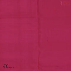 Dark Magenta Pink Soft Silk Saree