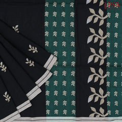 Black Byloom Cotton Saree