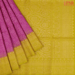 Mulberry Pink Soft Silk Saree
