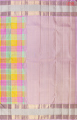 Multicolor Kanchipuram Silk Saree