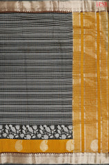 Black Assam Saree