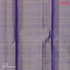 Peacock Blue Kanchipuram Silk Saree