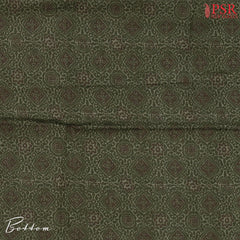 Dark Moss Green Rayon Dress Material