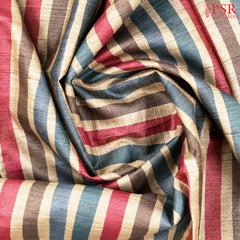 Royal Beige Kadhi Tussar Silk Saree