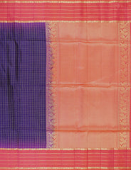 Indigo Soft Silk Saree