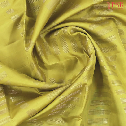 Olive Yellow Soft Silk Saree