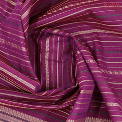 Dark Purple Kalakshetra Kovai Cotton Saree