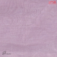 Lavender Tissue Embroidery Saree
