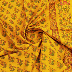 Mangalagiri Printed Cotton - Yellow