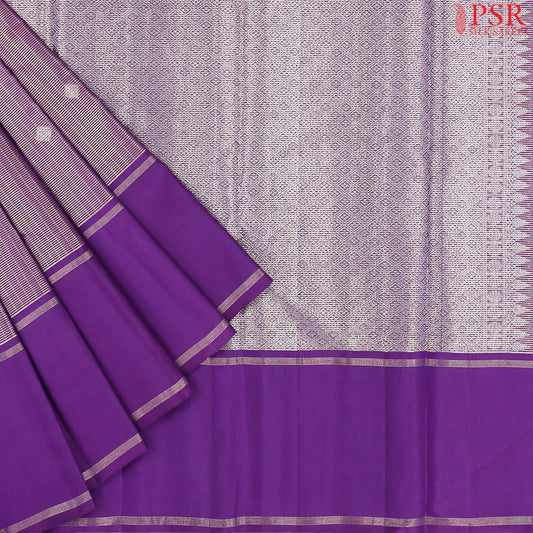 Vadamalli Purple Kanchipuram Silk Saree