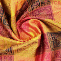 Multicolor Kanchipuram Silk Saree
