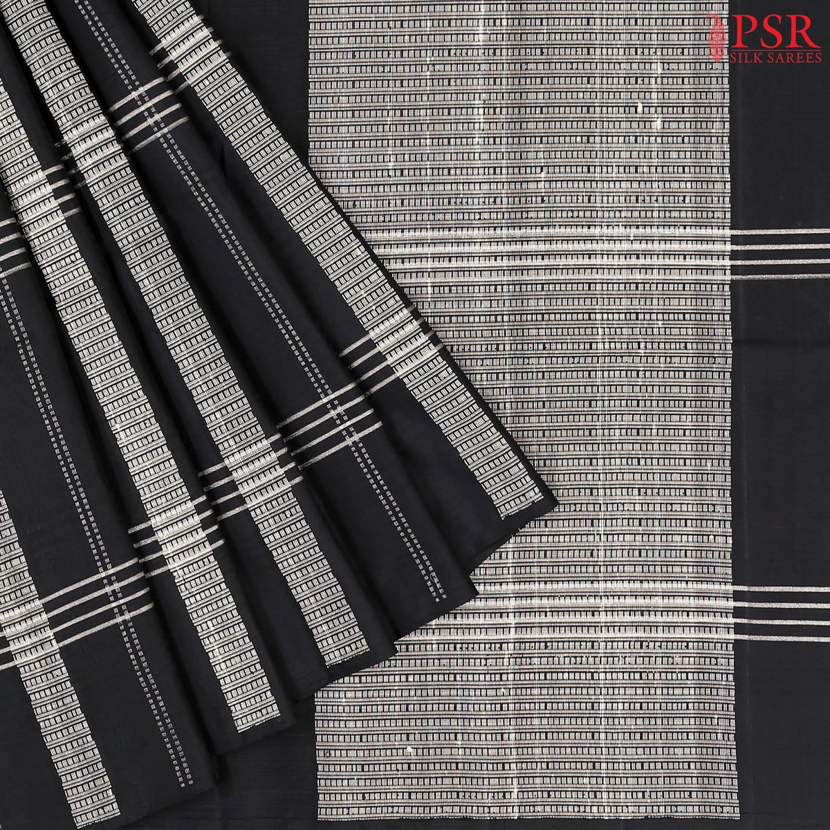 Black Soft Silk Saree