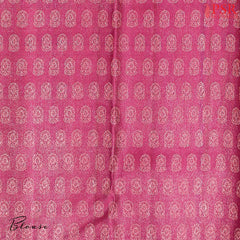 Silver Purple Kanchipuram Jacquard Silk Saree