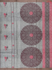 Grey Kovai Cotton Saree