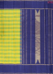 Green & Tuscany Yellow Kanchipuram Silk Saree