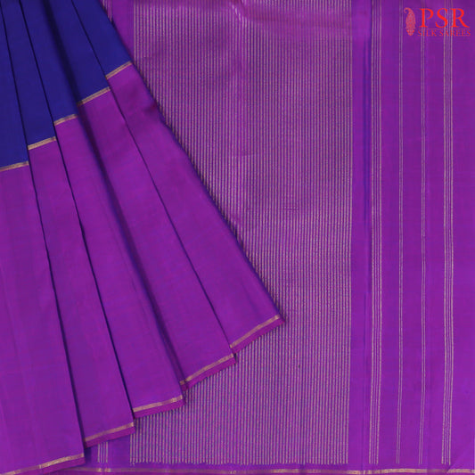 Triadic Hues Kanchipuram Silk Saree