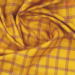 Turmeric Yellow Kanchipuram Silk Saree