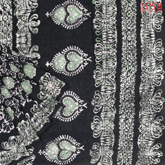 Black Silk Cotton Saree