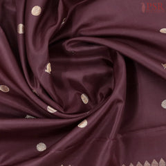 Brown Kanchipuram Silk Saree