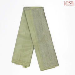 Gin Green Kanchipuram Silk Saree