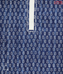 Dark Blue Cotton Dress Material