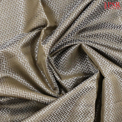 Dark Olive Khaki Soft Silk Saree
